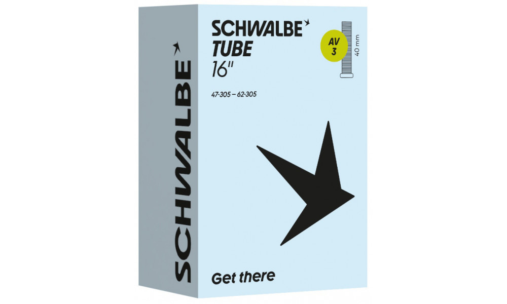 Kamera 16" Schwalbe AV3 40mm (47/62-305) - 1