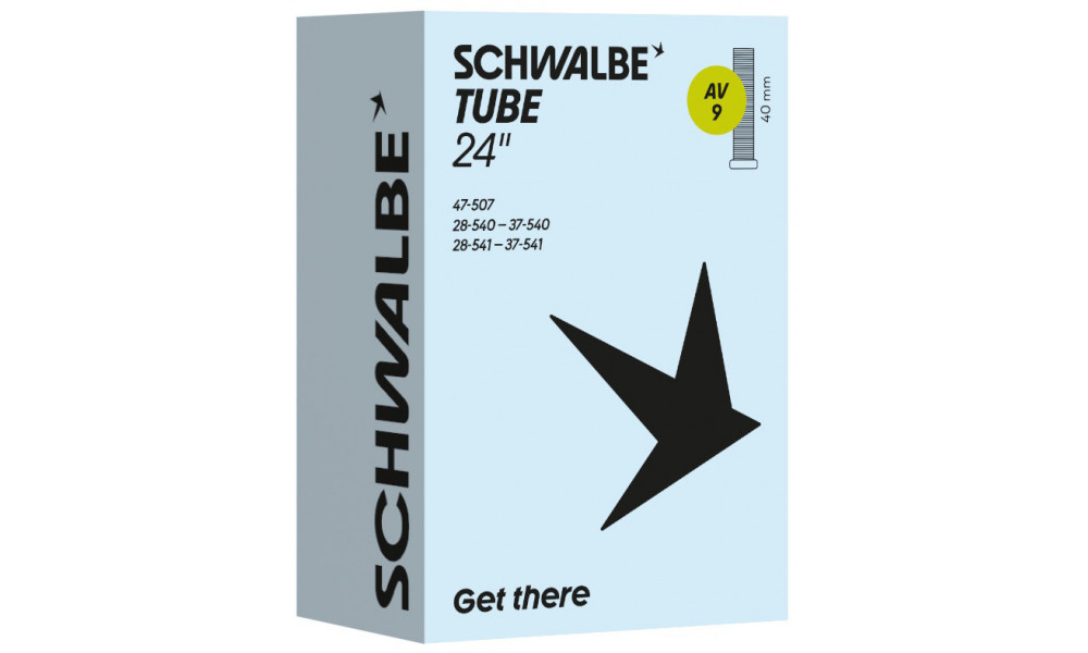 Kamera 24" Schwalbe AV9 40mm (28/47-507/541) - 1