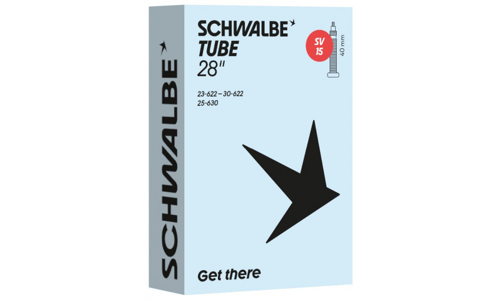 Kamera 27/28" Schwalbe SV15 40mm (23/30-622/630) 