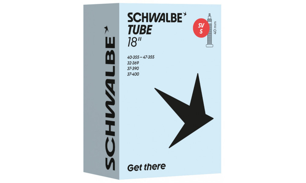 Kamera 18" Schwalbe SV5 40mm (32/47-355/400) 