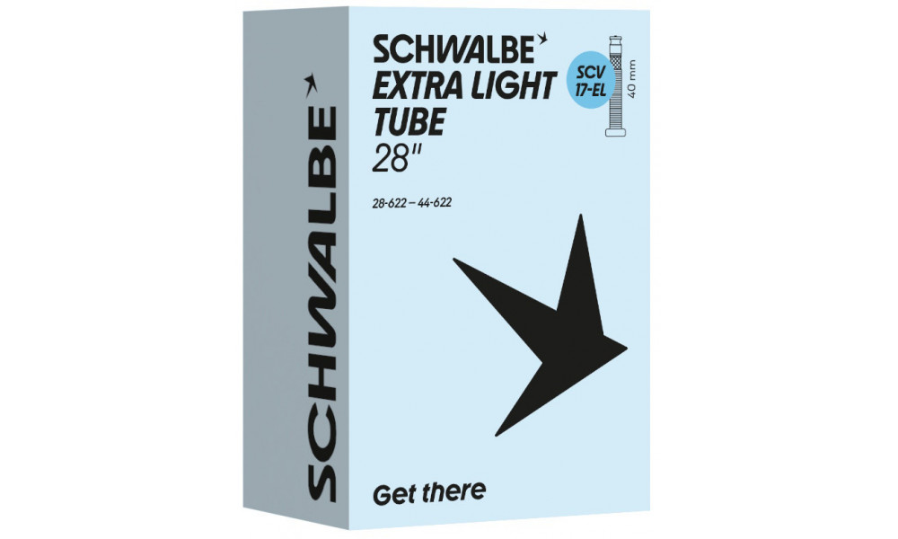 Kamera 28" Schwalbe SCV17-EL 40mm Extra Light (28/44-622) 