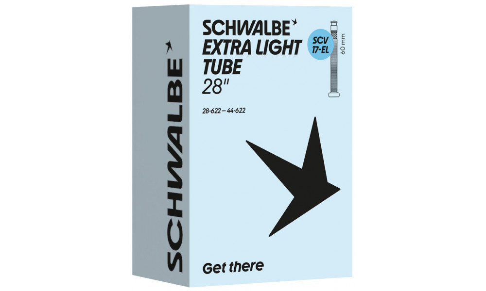 Kamera 28" Schwalbe SCV17-EL 60mm Extra Light (28/44-622) 