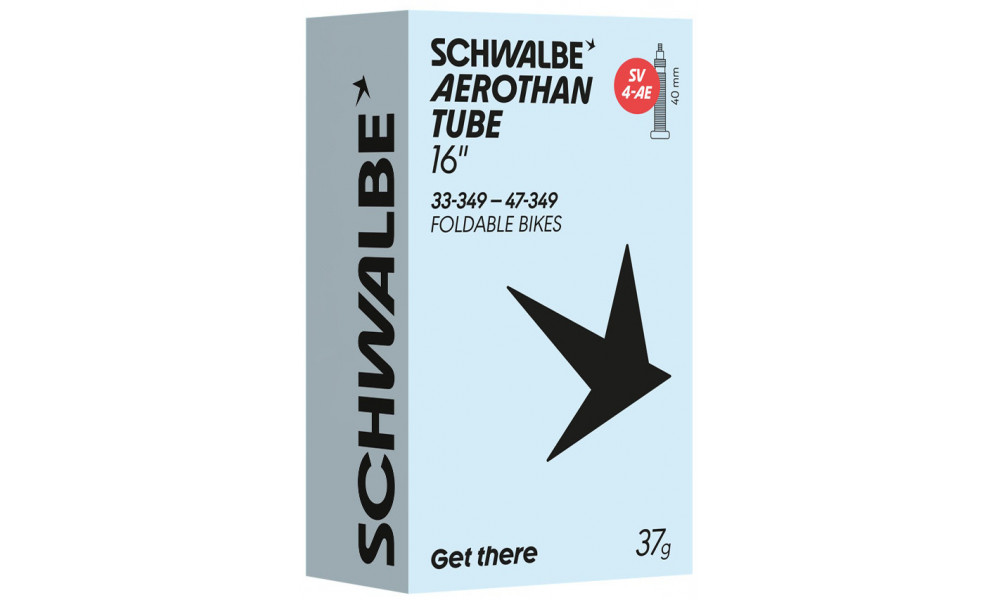Kamera 16/18" Schwalbe SV4-AE Aerothan 40mm (33/47-349) - 1