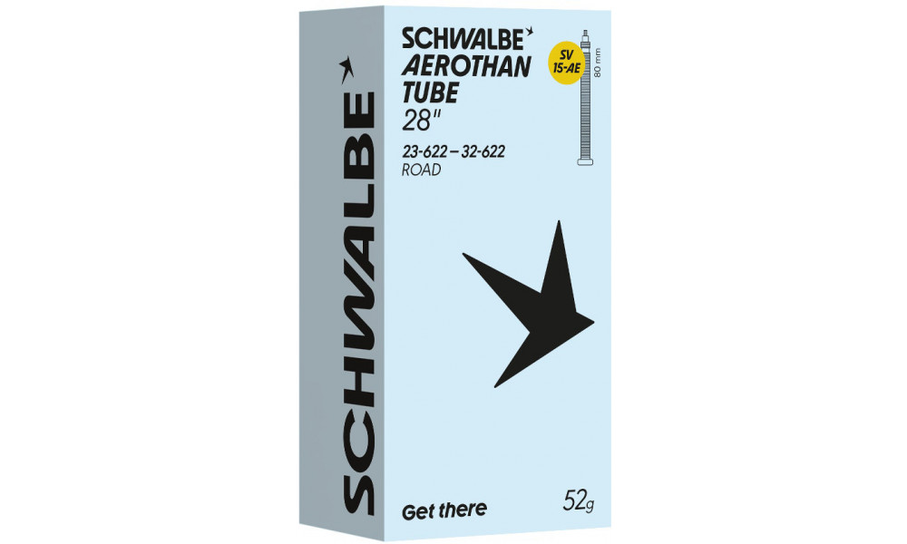 Kamera 28" Schwalbe SV15-AE Aerothan 80mm (23/32-622) - 1