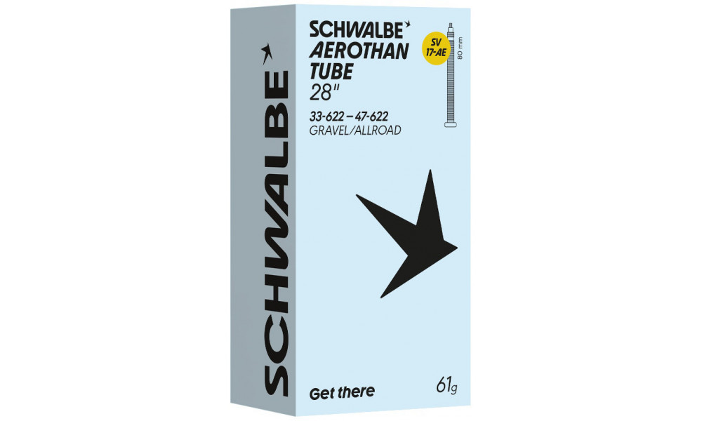Kamera 28" Schwalbe SV17-AE Aerothan 80mm (33/47-622) - 1
