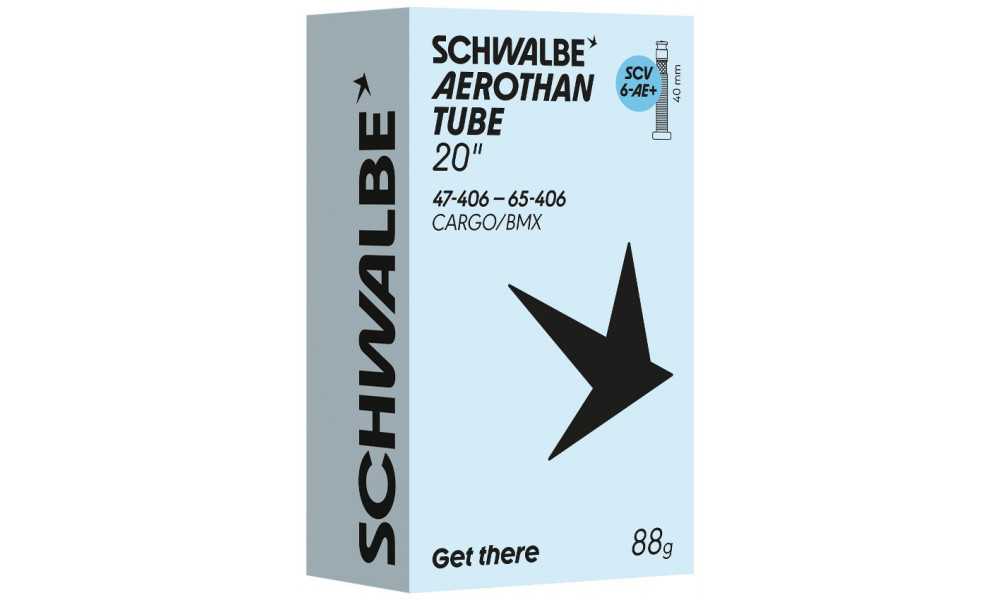 Kamera 20" Schwalbe SCV6-AE+ Aerothan 40mm (47/65-406) - 1