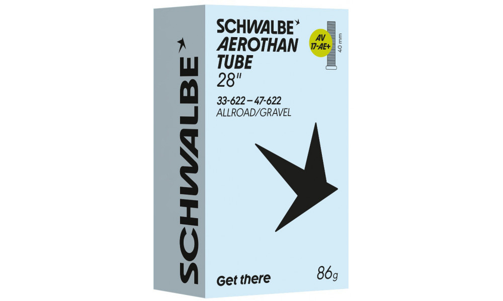 Kamera 28" Schwalbe AV17-AE+ Aerothan 40mm (33/47-622) - 1
