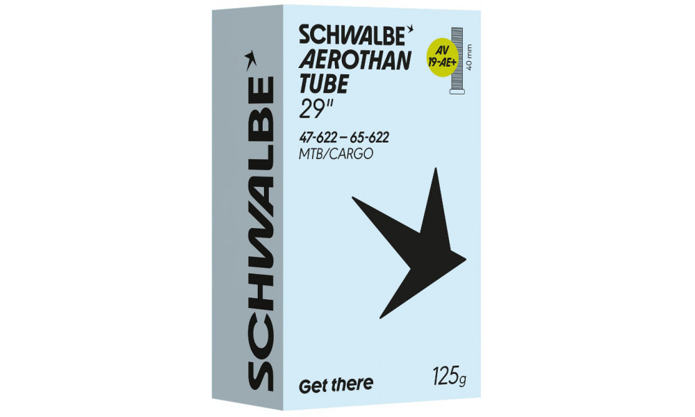Kamera 28/29" Schwalbe AV19-AE+ Aerothan 40mm (47/65-622) - 1