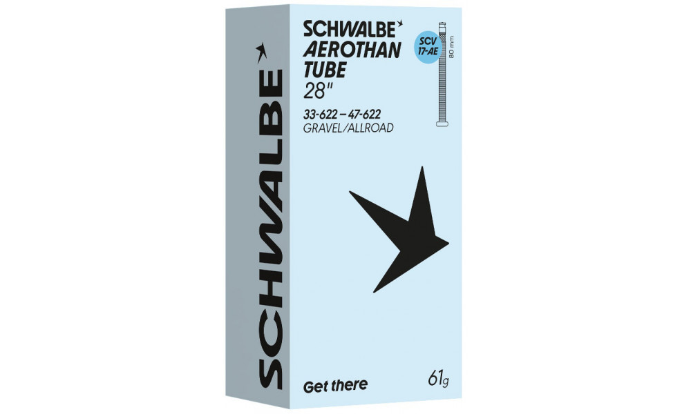 Kamera 28" Schwalbe SCV17-AE Aerothan 80mm (33/47-622) - 1