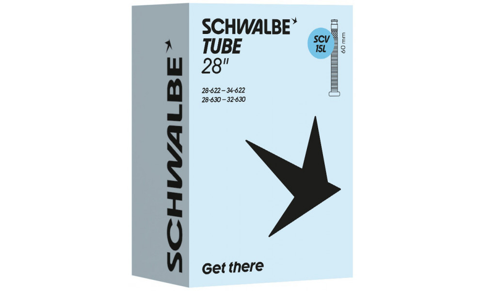 Kamera 27/28" Schwalbe SCV15L 60mm (28/34-622/630) 
