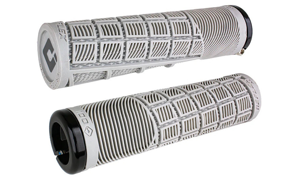 Stūres rokturi ODI Reflex XL v2.1 Lock-On MTB 135mm Graphite/Grey 