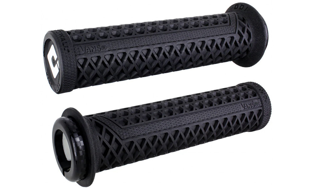 Stūres rokturi ODI Vans v2.1 Lock-On MTB 135mm White/Light grey-Black 