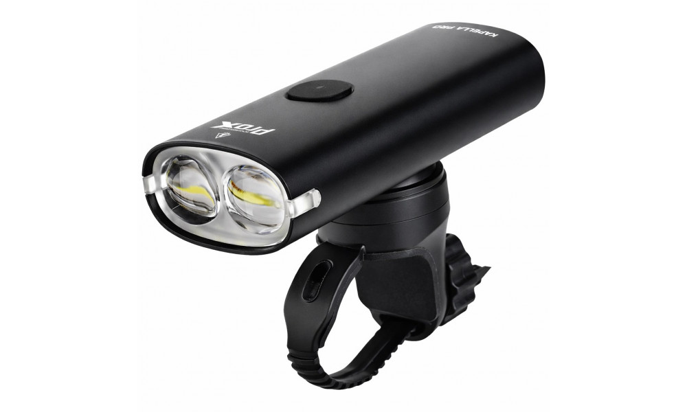 Priekšējais lukturis ProX Kapella Pro 2000Lm PowerBank Ring Safe+Memory USB - 1