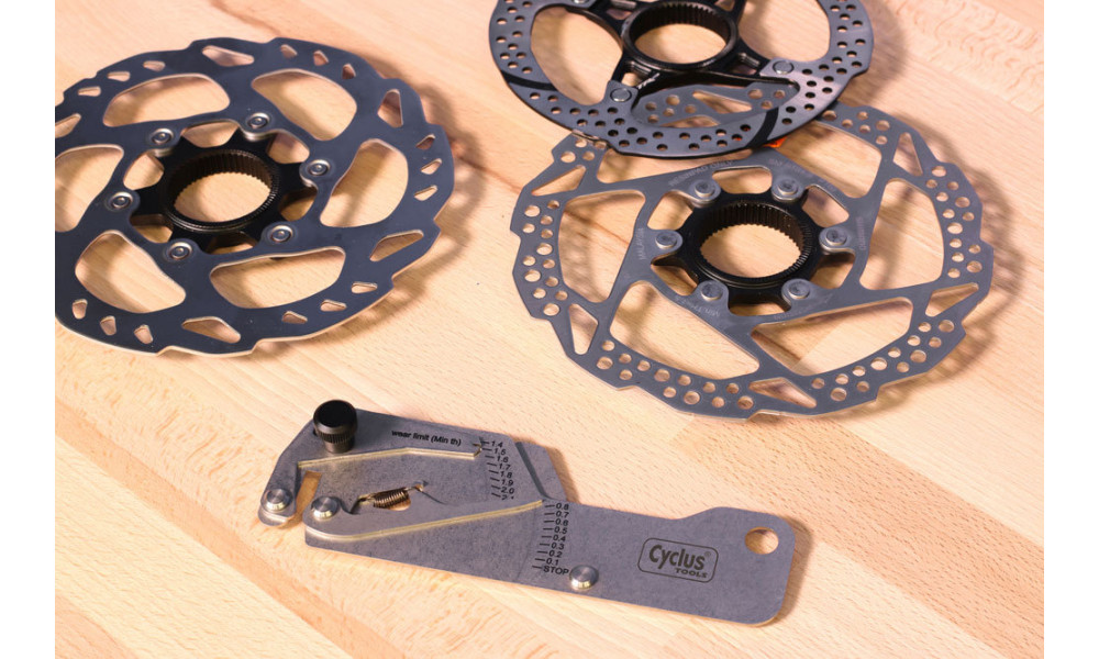 Instruments Cyclus Tools brake disc wear indicator stainless steel (720398) - 4