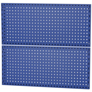 Darbnīcas galda daļa Cyclus Tools System 500 perforated panel for wall mounting 45 x 100 x 3 cm blue 2 gab. (720820)