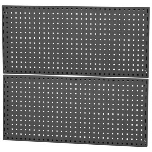 Darbnīcas galda daļa Cyclus Tools System 500 perforated panel for wall mounting 45 x 100 x 3 cm anthracite 2 gab. (720824)