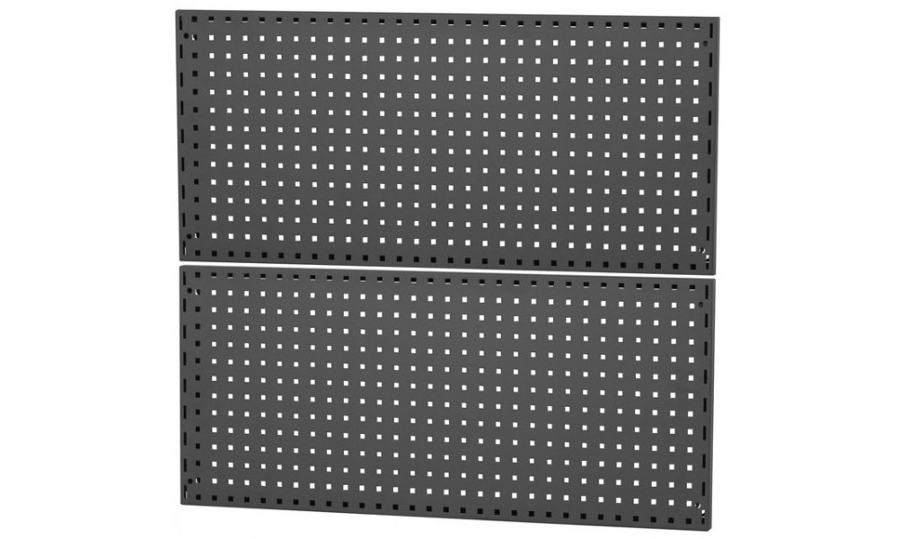 Darbnīcas galda daļa Cyclus Tools System 500 perforated panel for wall mounting 45 x 100 x 3 cm anthracite 2 gab. (720824) 