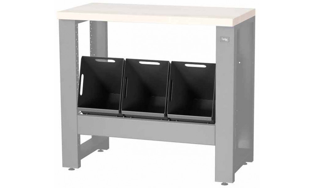 Darbnīcas galda daļa Cyclus Tools System 500 trash can 25 liters for workbench 720851 anthracite 3 gab. (720855) 