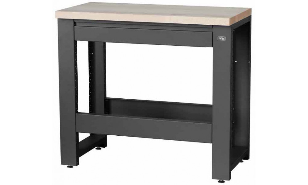 Darbnīcas galds Cyclus Tools System 500 89 x 100 x 50 cm with pull-out drawer anthracite (720858) 