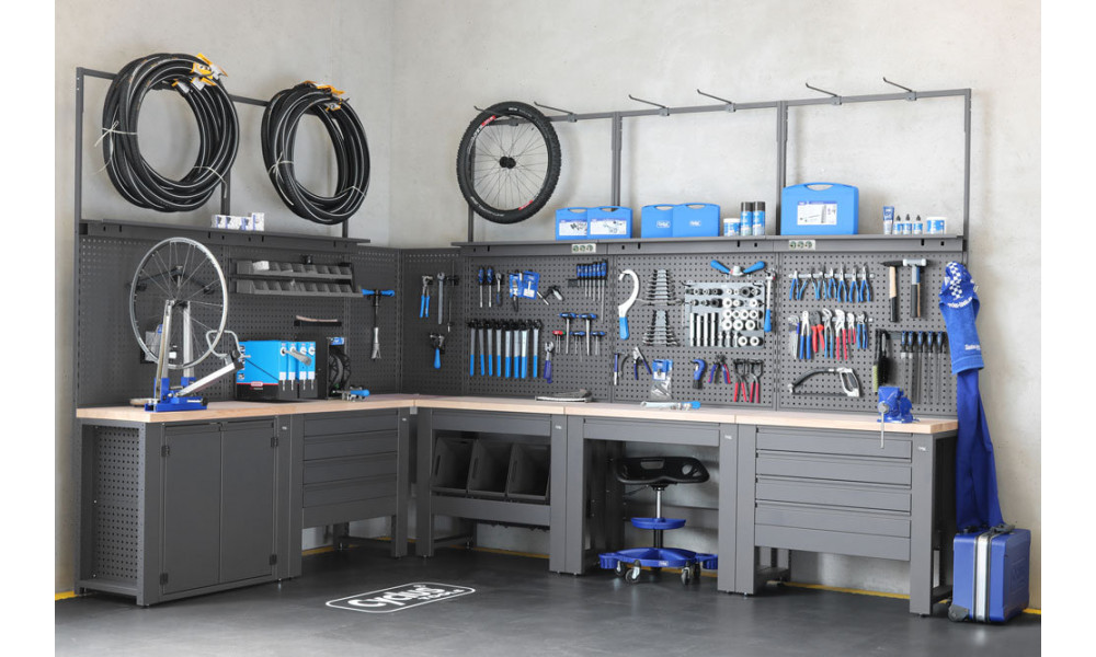 Darbnīcas galds Cyclus Tools Ralf System 500 37-piece 259 x 500 x 50 cm anthracite (720896) - 2