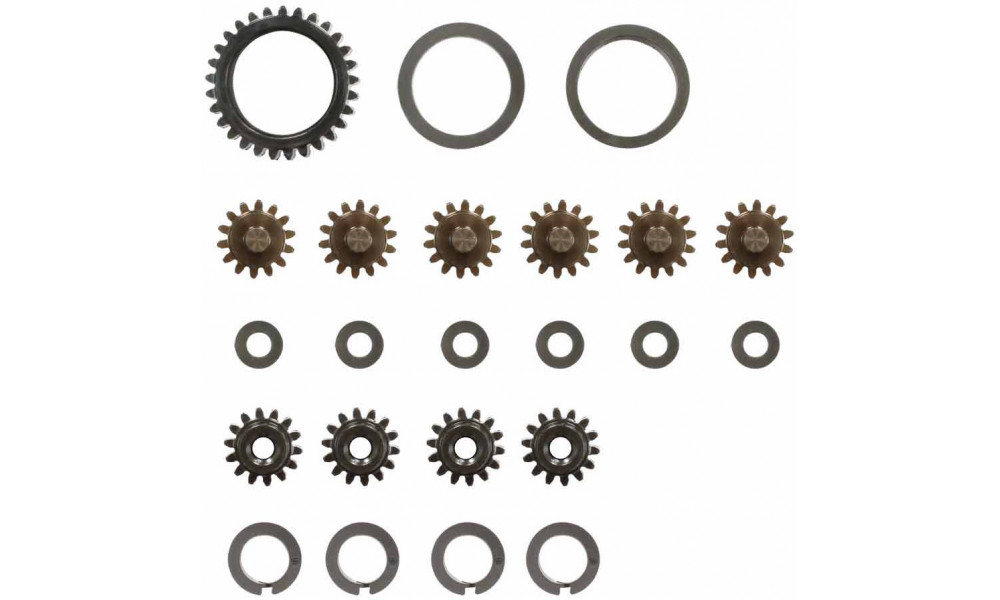 Instrumenta daļu komplekts Cyclus Tools cogwheels and bearings for dual disc mount facing tool 720236 (720967) 