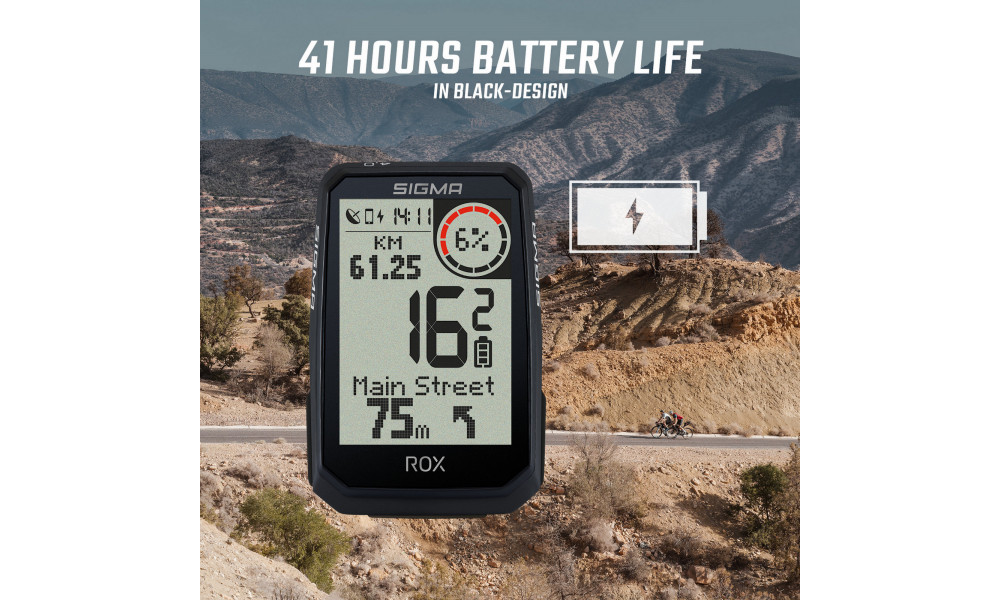 Velodators SIGMA ROX 4.0 Endurance GPS Black HR Set - 5