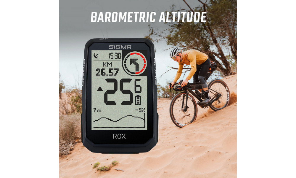 Velodators SIGMA ROX 4.0 Endurance GPS Black HR Set - 8