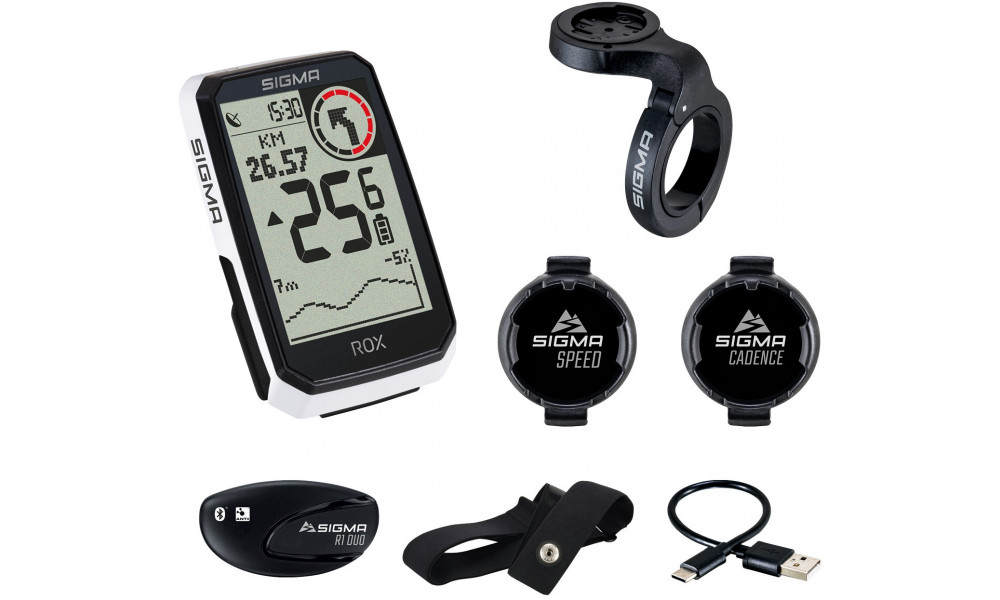Velodators SIGMA ROX 4.0 Endurance GPS White Sensor Set - 1