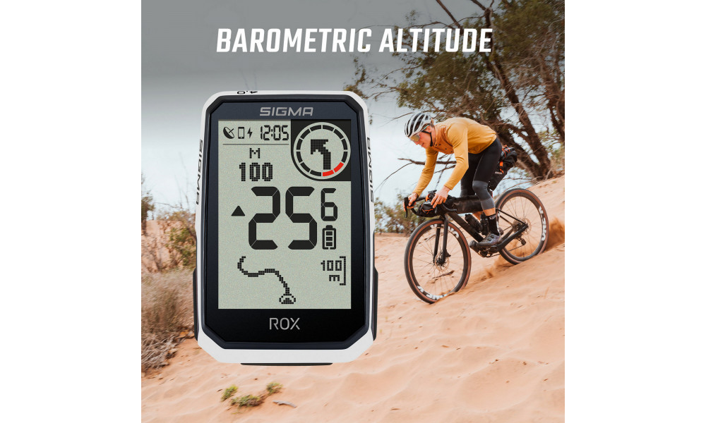 Velodators SIGMA ROX 4.0 Endurance GPS White Sensor Set - 8
