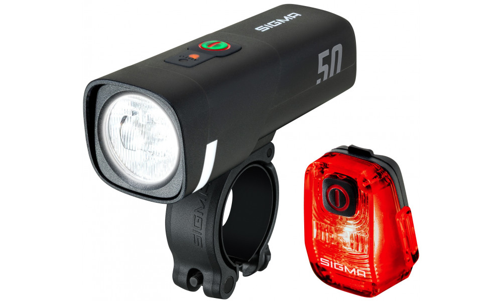 Apgaismojums komplekt Sigma Aura 50 + Hiro 10 USB - 1