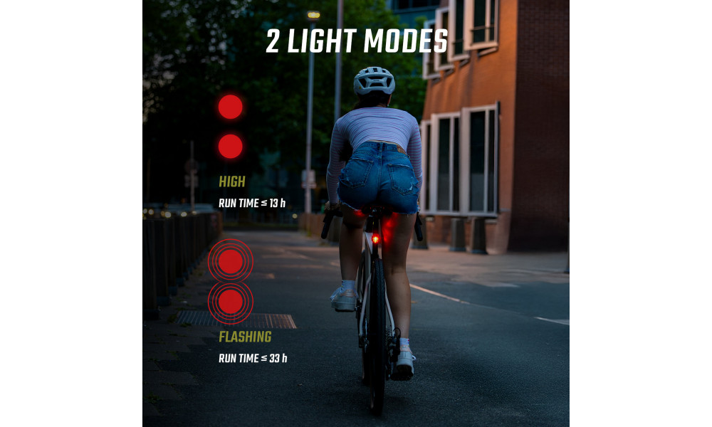 Aizmugurējais lukturis Sigma Nyte 10 USB - 3