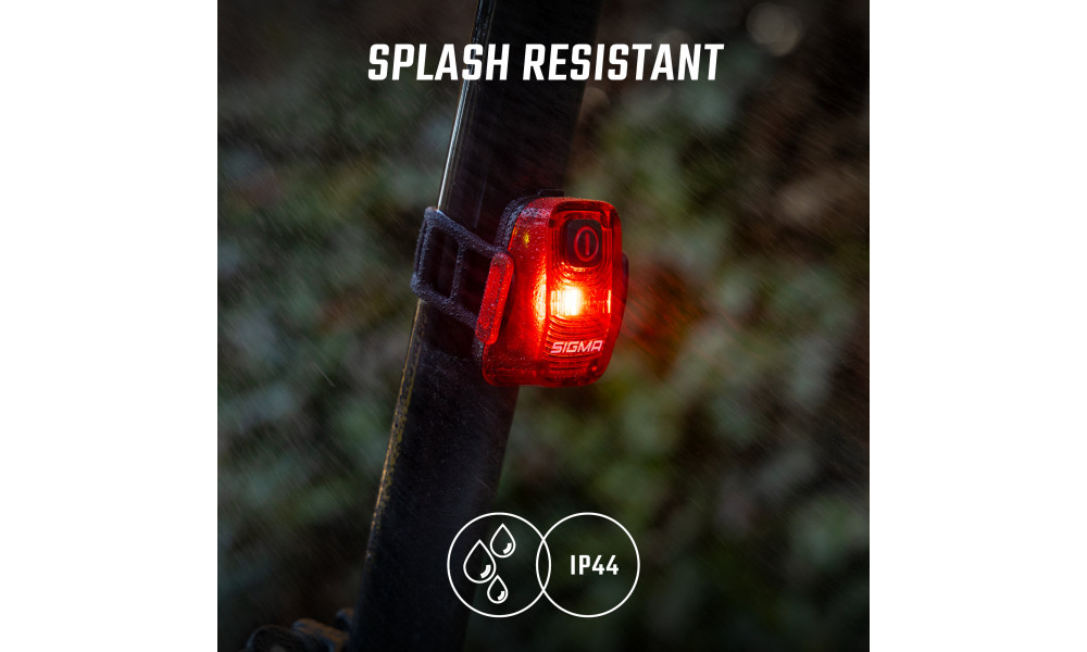 Aizmugurējais lukturis Sigma Nyte 10 USB - 9