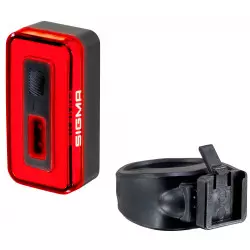 Aizmugurējais lukturis Sigma Hiro 70 USB