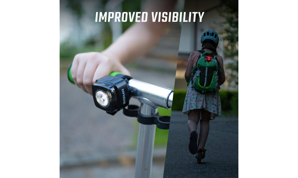 Apgaismojums komplekt Sigma Aura Micro USB - 2