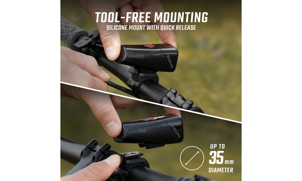 Apgaismojums komplekts Sigma Buster 150 + Nyte 10 USB - 13