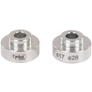 Instruments Cyclus Tools bushing for bottom bracket press I.D. 17 mm / O.D. 28 mm (7202972)