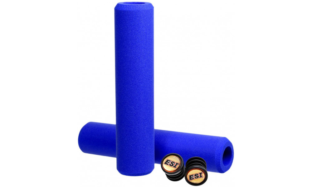 Stūres rokturi ESI Extra Chunky blue - 1