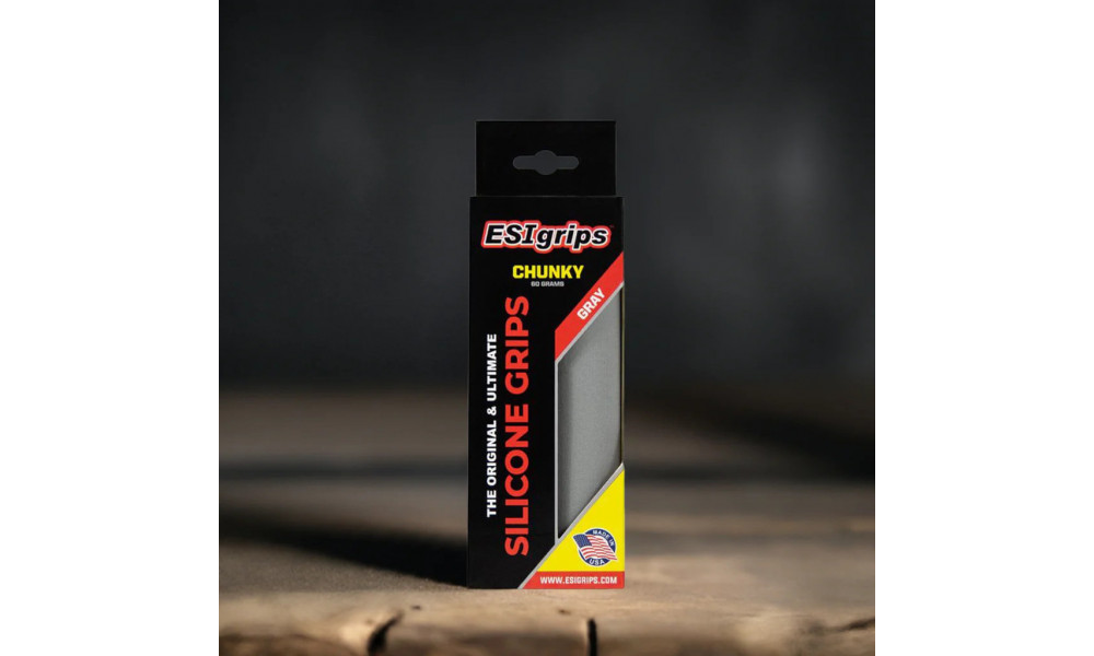 Stūres rokturi ESI Chunky gray - 2