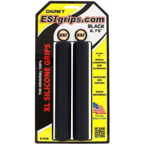 Stūres rokturi ESI Chunky XL black