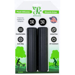 Stūres rokturi ESI Plush black