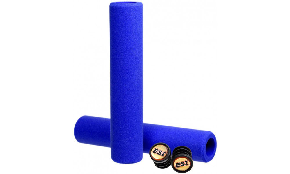 Stūres rokturi ESI Racer's Edge blue 