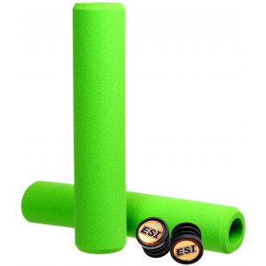Stūres rokturi ESI Racer's Edge green