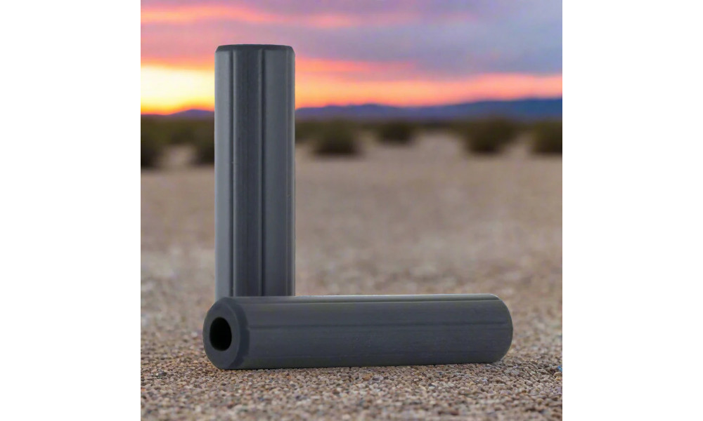 Stūres rokturi ESI Ribbed Chunky black - 3