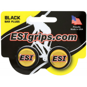 Stūres rokturu korķi ESI black (pair)