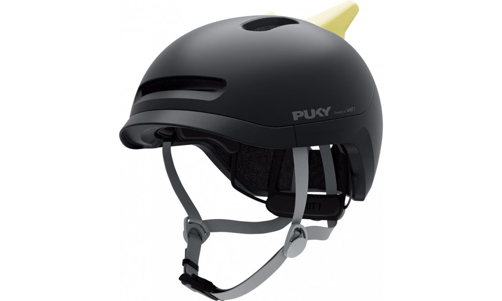 Velo ķivere PUKY Sparky Junior + lamp black - 1