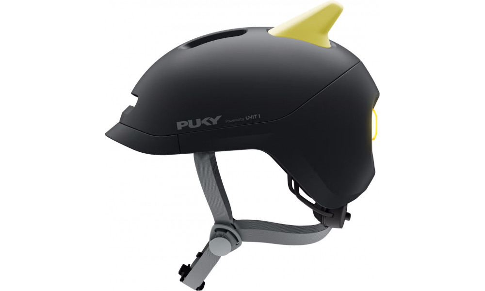 Velo ķivere PUKY Sparky Junior + lamp black - 4