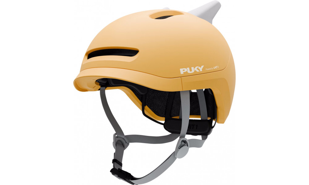 Velo ķivere PUKY Sparky Junior + lamp corn yellow - 1