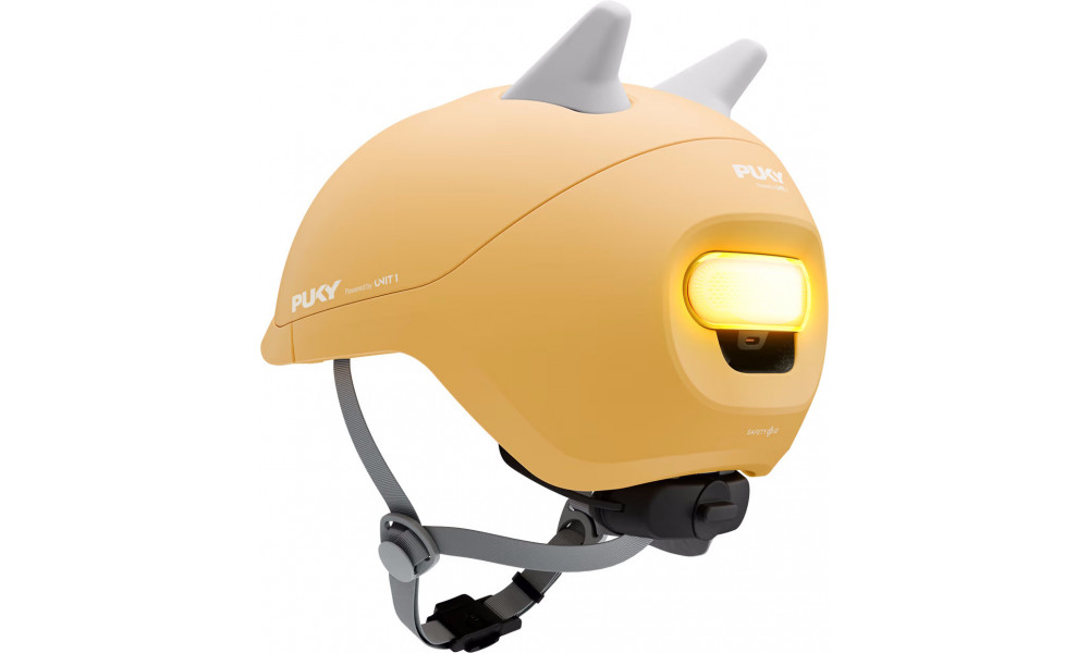 Velo ķivere PUKY Sparky Junior + lamp corn yellow - 2
