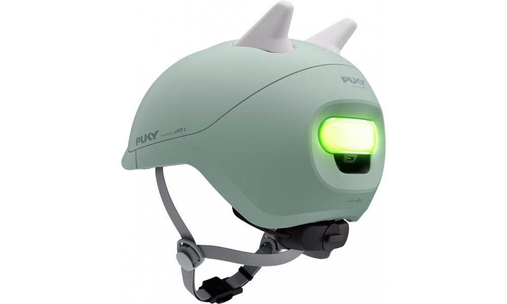 Velo ķivere PUKY Sparky Junior + lamp green - 2