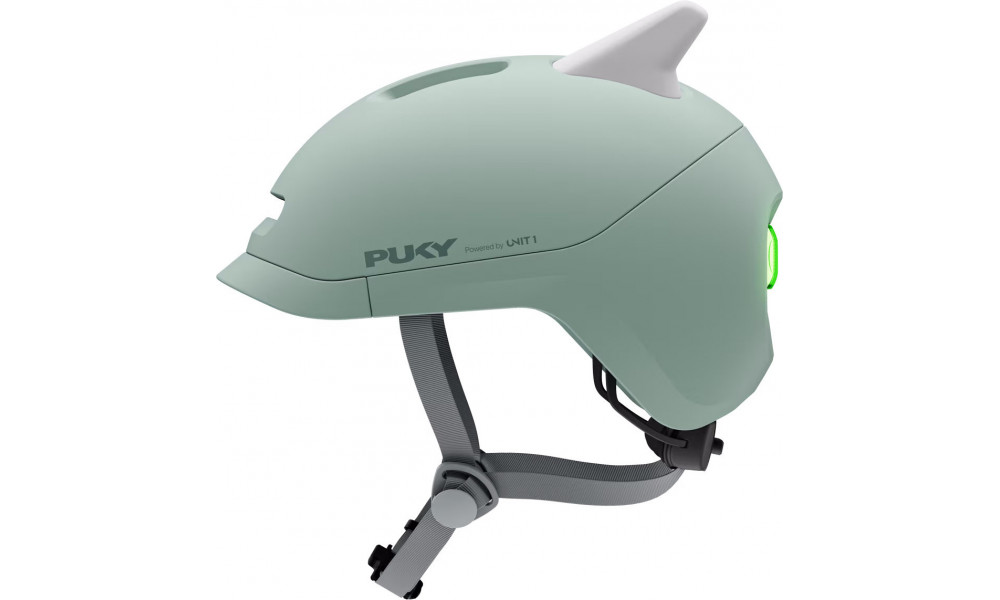 Velo ķivere PUKY Sparky Junior + lamp green - 4